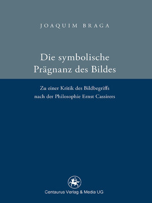 cover image of Die symbolische Prägnanz des Bildes